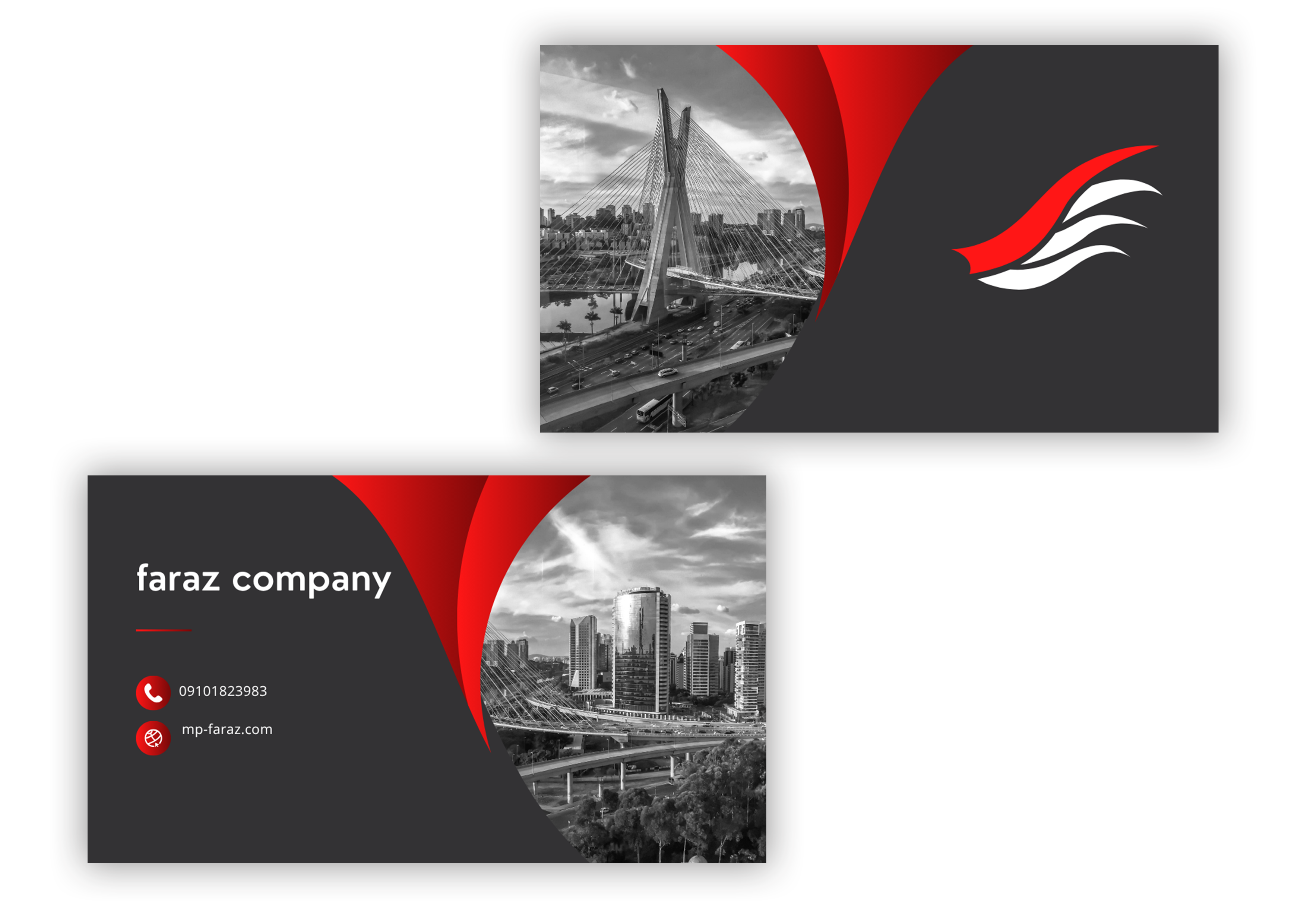 نمونه کارت ویزیت