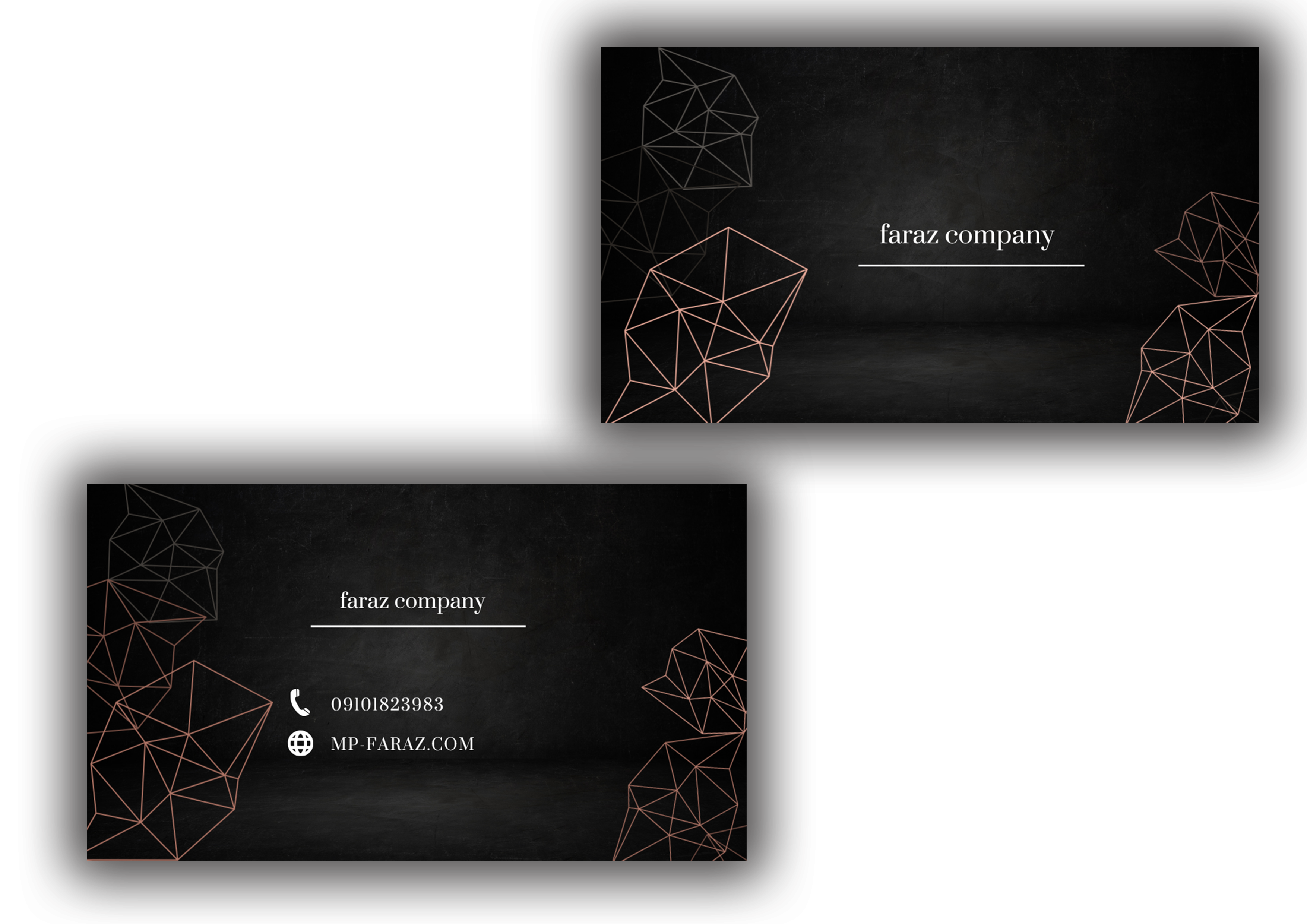 نمونه کارت ویزیت